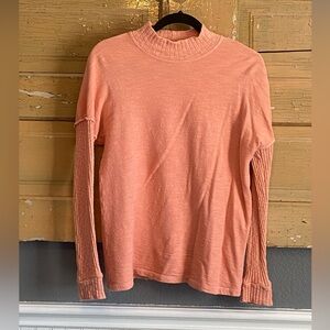 Anthropologie Salmon Sweater